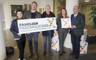 Zertifikat „Familienfreundliches Unternehmen“ verliehen